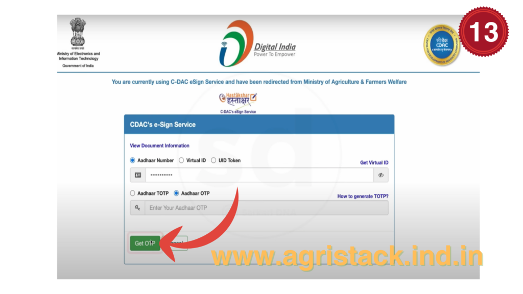 Agristack farmer registration gujarat gjfr Agristack gov in